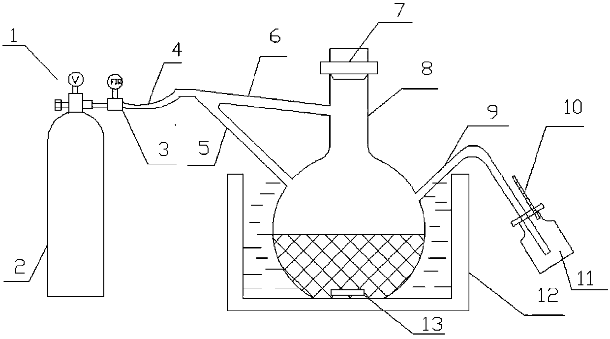 A detection device and detection method for smoke content in asphalt