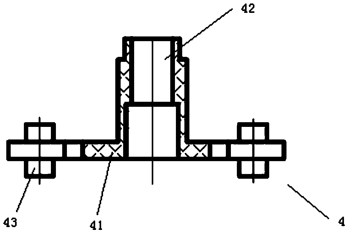 Direct-current motor provided with security insulator