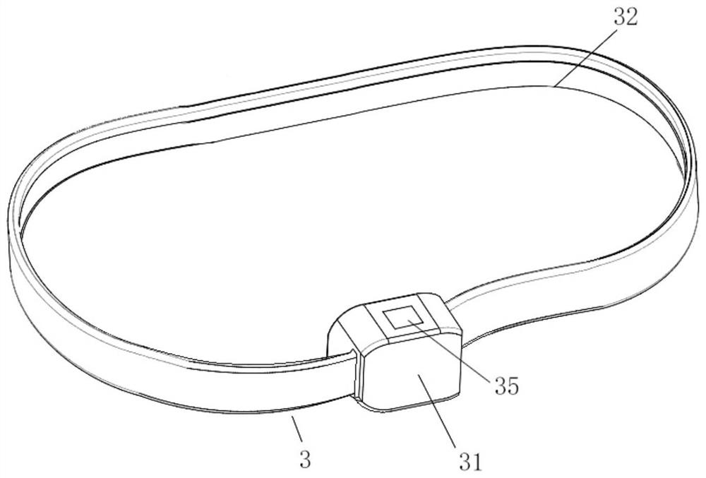 Voice training rehabilitation device used after tracheotomy