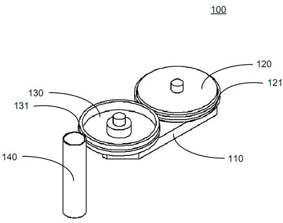 Line rolling method of cylindrical battery