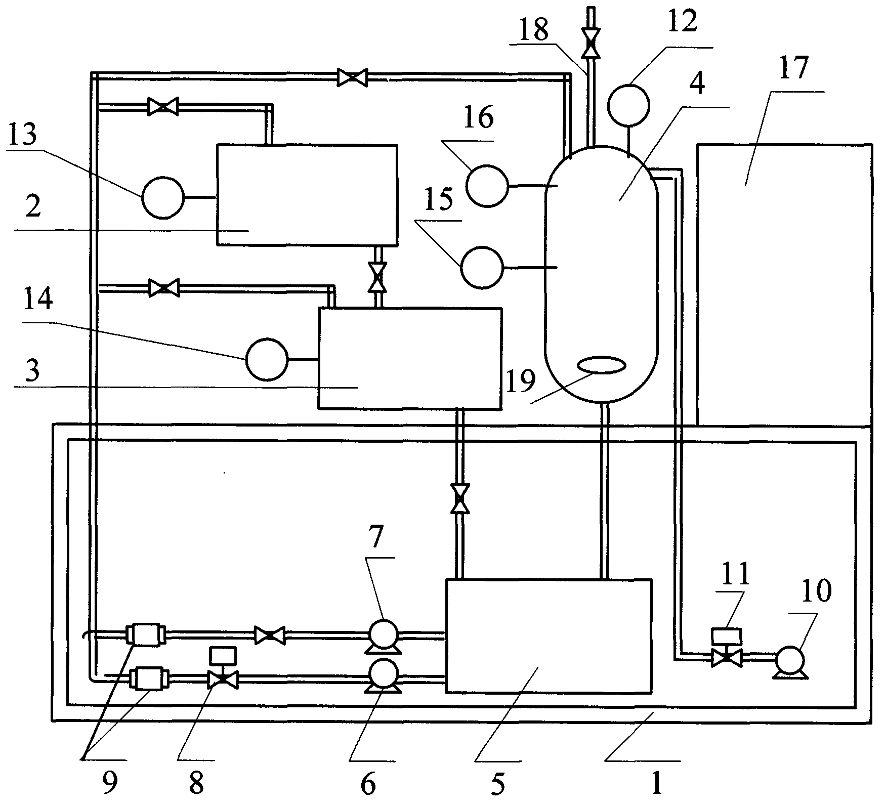 Chemical process automation comprehensive training device