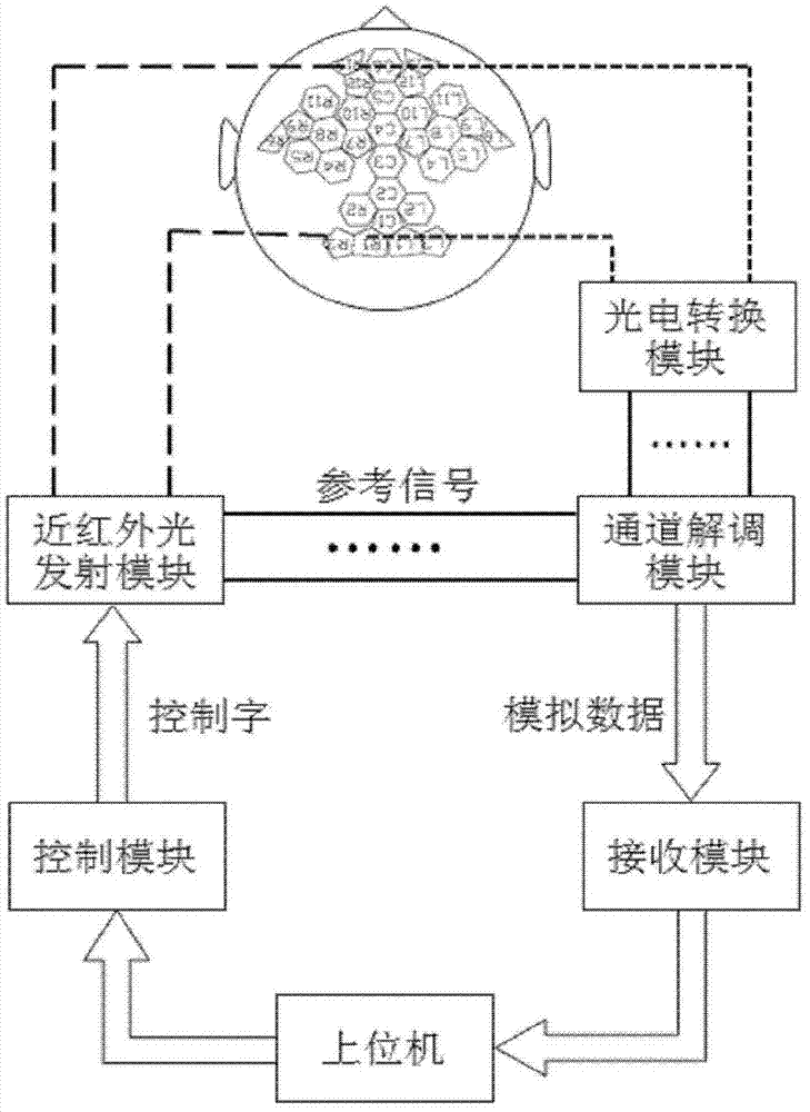 Multi-channel parallel near infrared spectrum imaging system