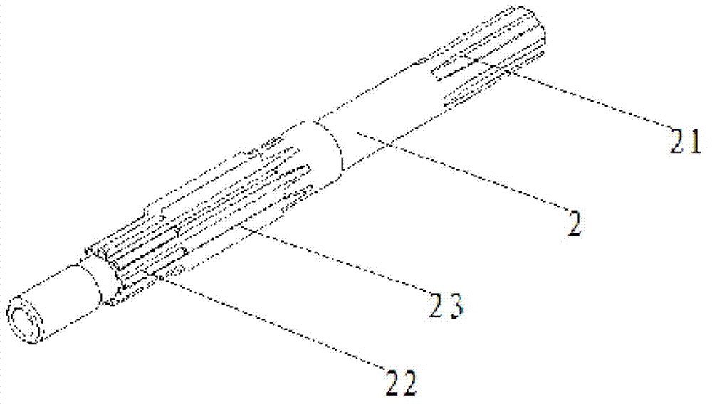 Mini-tiller gear shift speed change mechanism and mini-tiller thereof