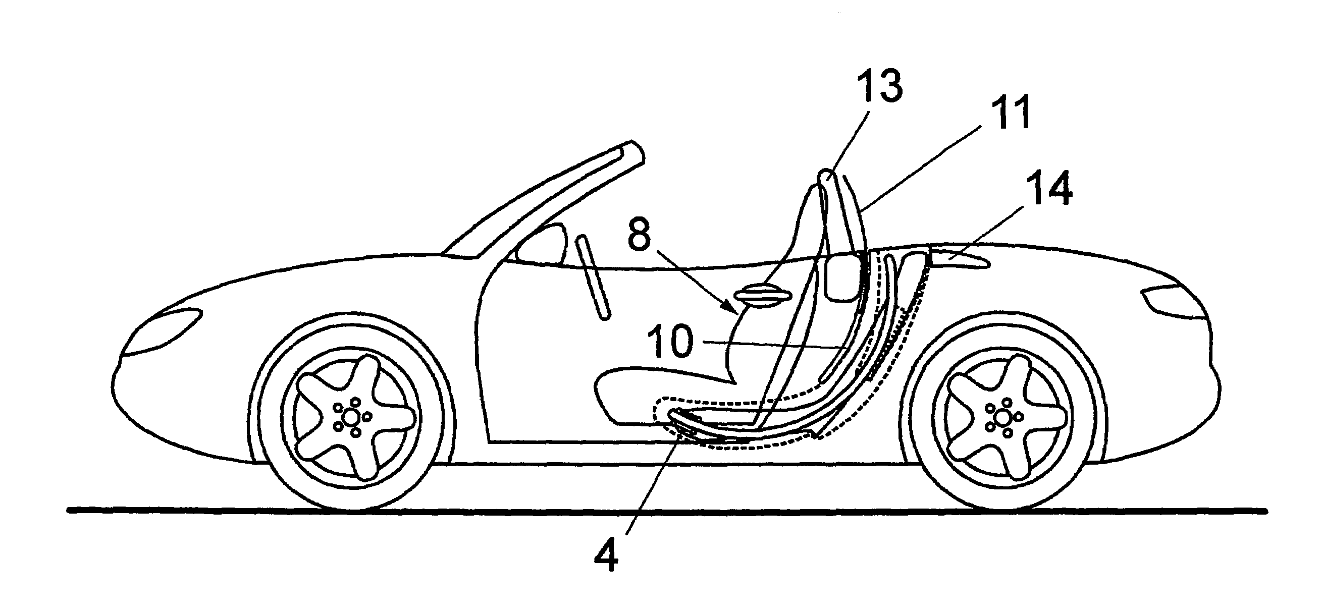 Hard-top convertible roof