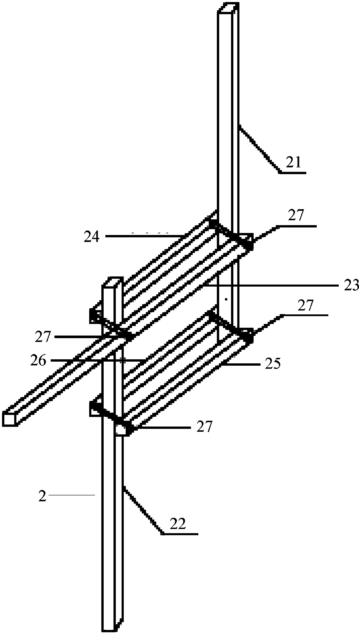 Portable roof drilling tool and using method thereof