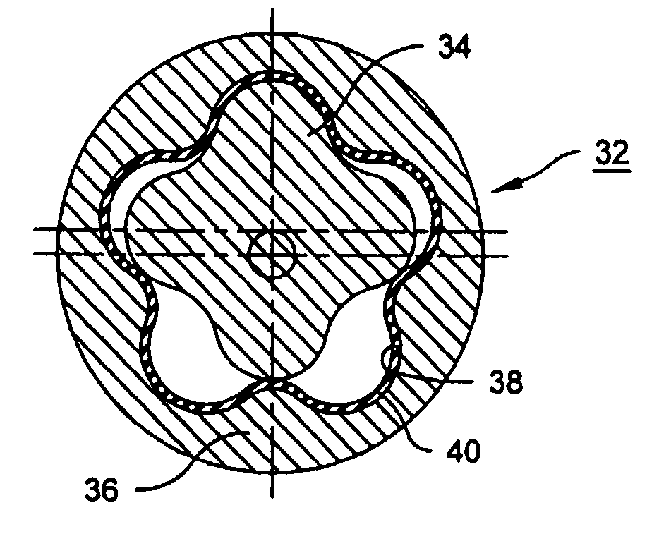 Progressive cavity pump/motor stator, and apparatus and method to manufacture same by electrochemical machining