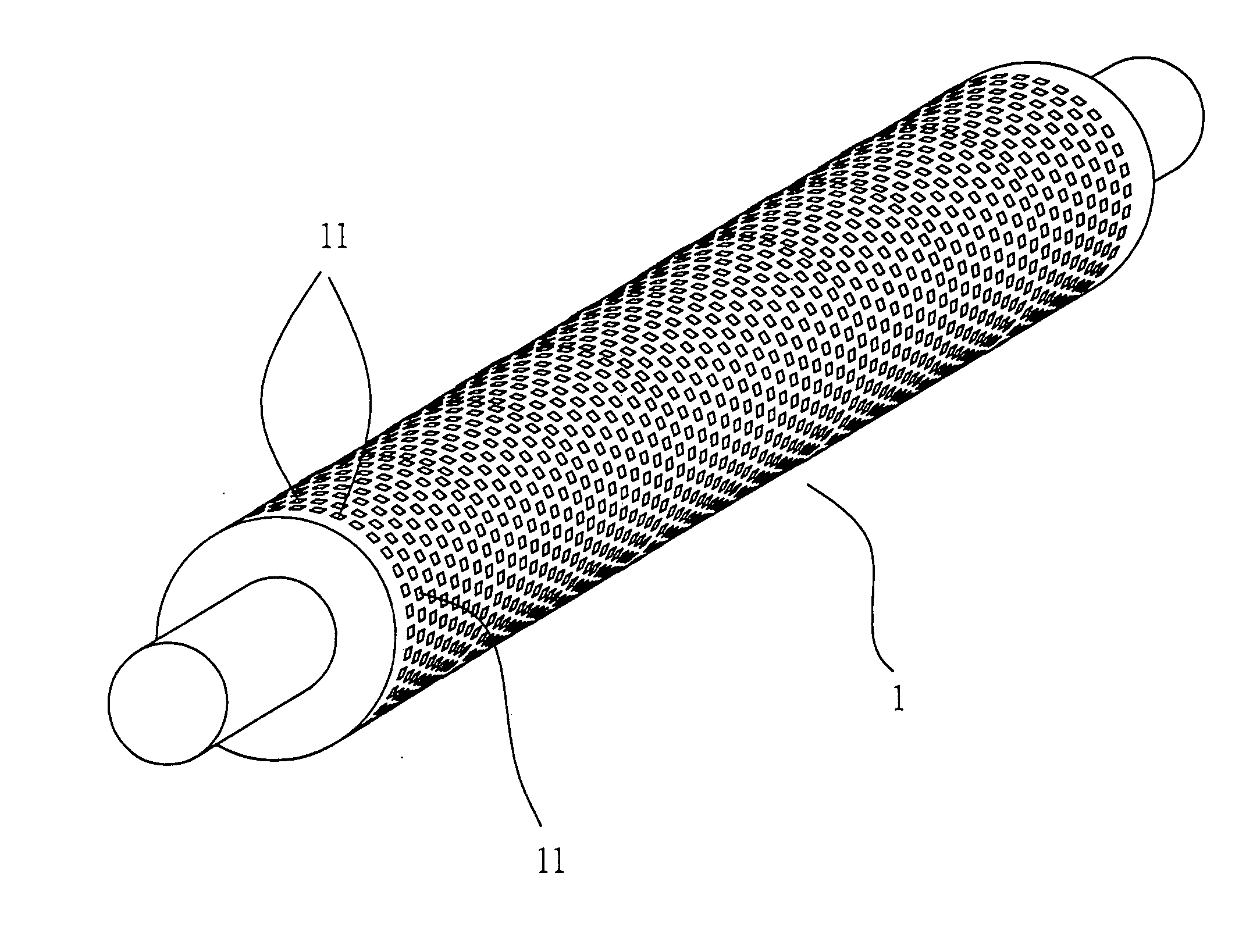 Etched type inkjet printer roller