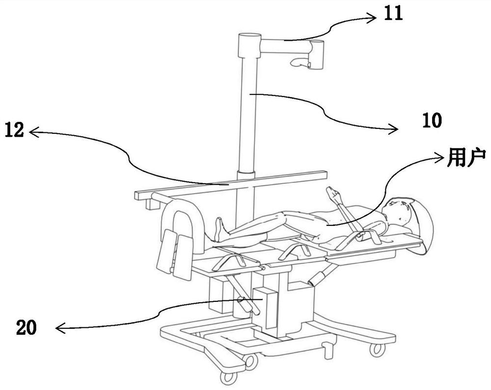 Omnibearing bathing auxiliary system