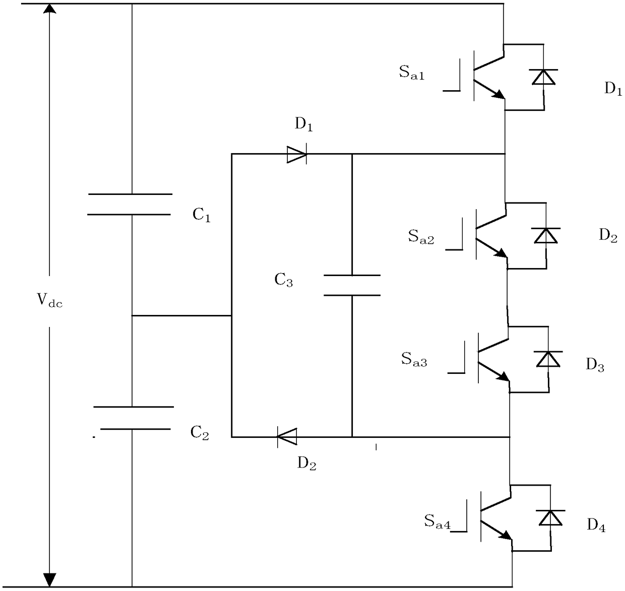 Novel high-capacity multi-level hybrid clamping topology and topological method