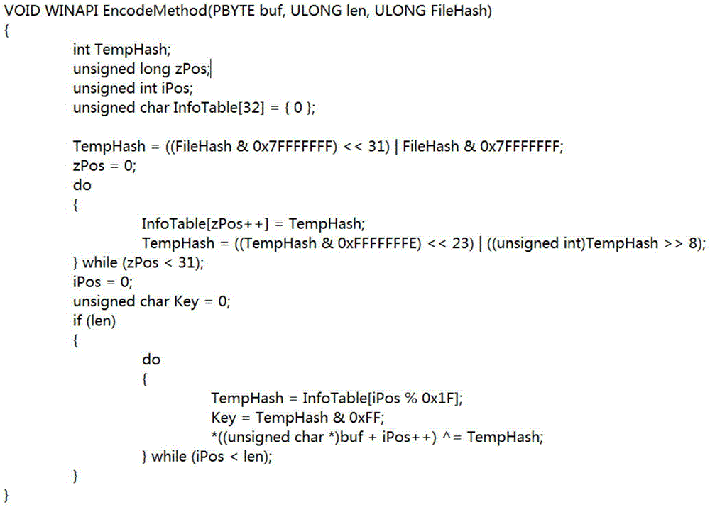 Method for protecting mirror image codes based on executable mirror image hiding and dll injection