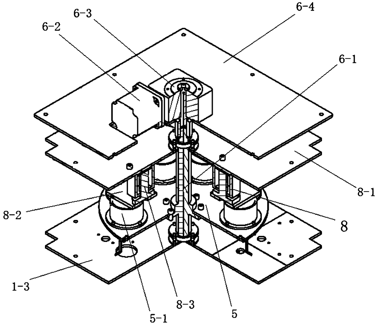 Device capable of automatically separating orange flesh