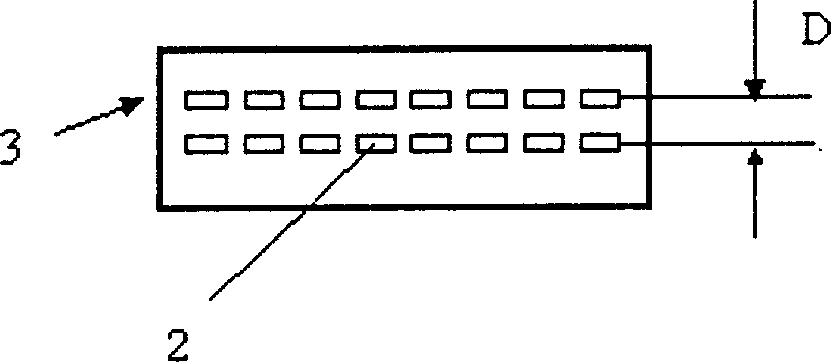 Coupling method for laminated semiconductor laser array and optical fiber array