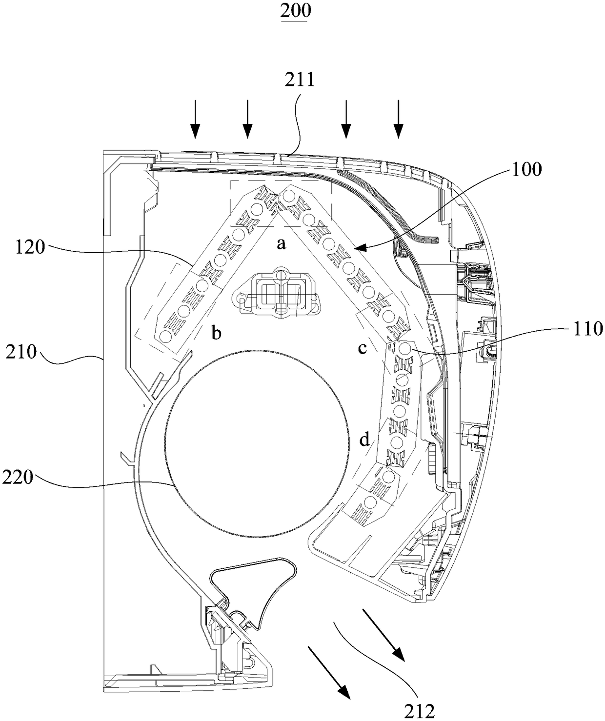 Wall-mounted indoor unit and air conditioner