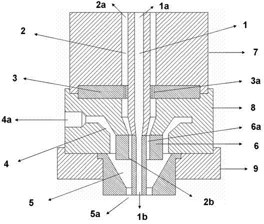 A kind of preparation method of long fiber reinforced hollow fiber membrane