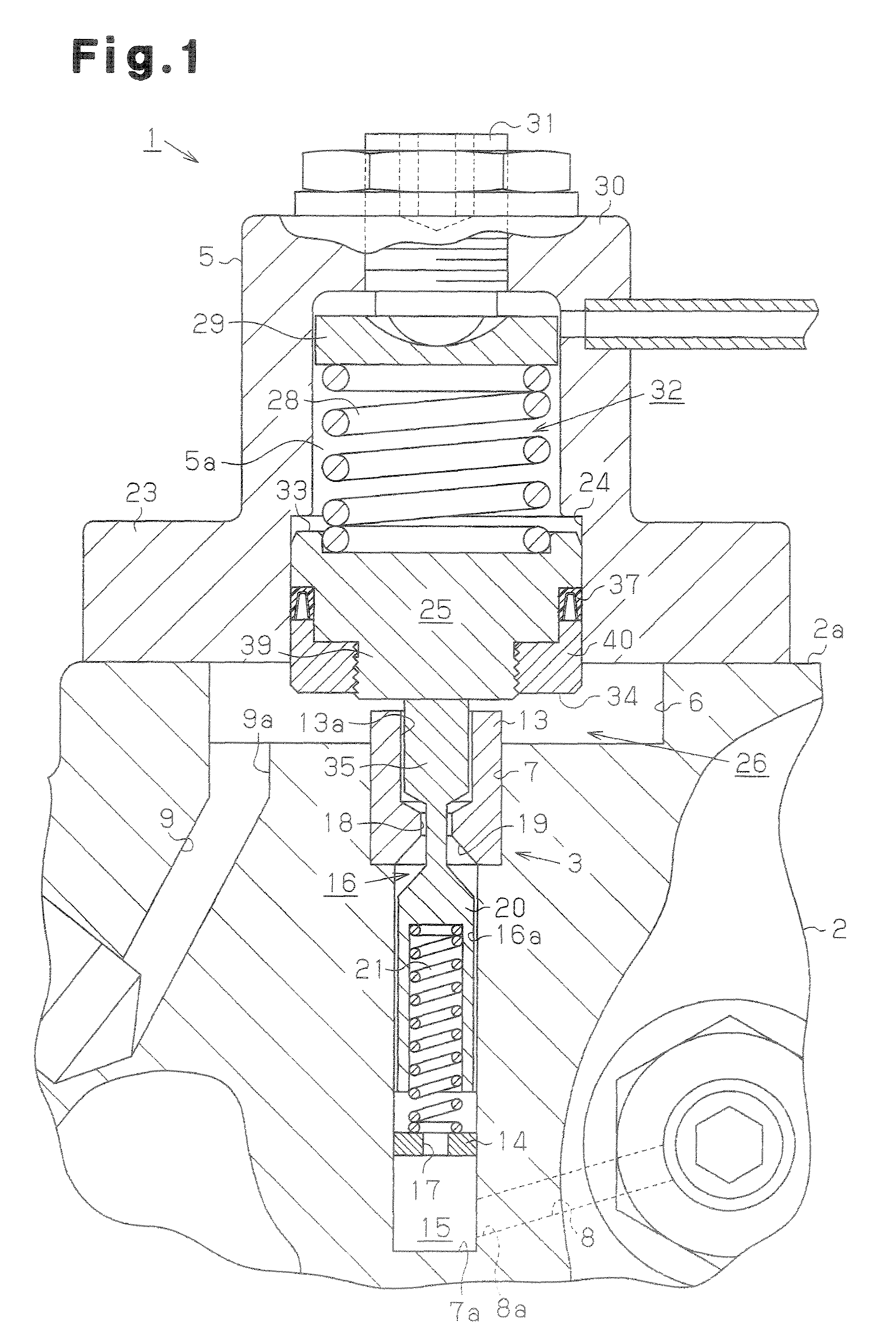 Pressure-reducing valve