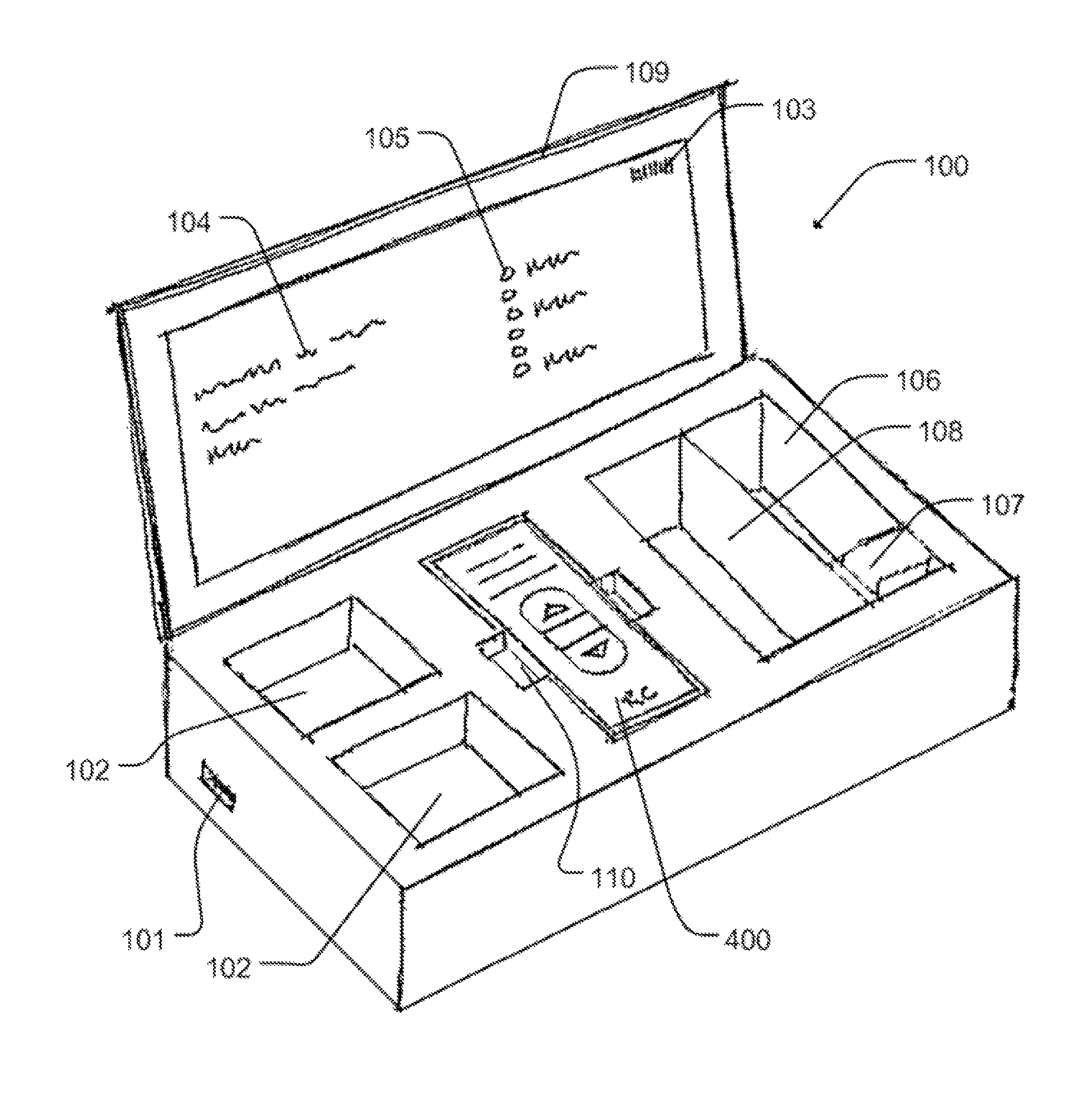 Storage system for a hearing aid