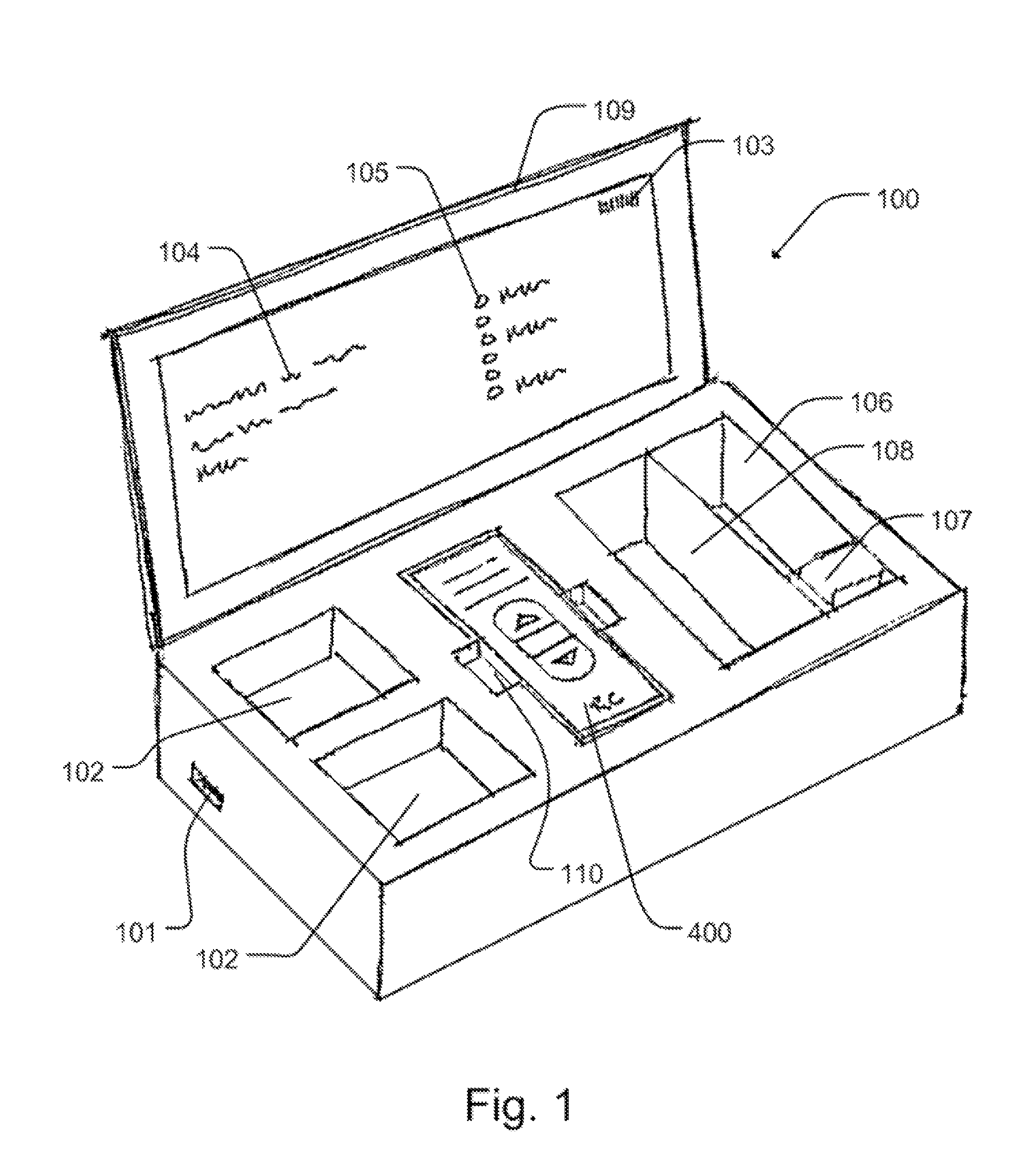 Storage system for a hearing aid