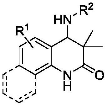 Synthetic method and anticancer activity of 4-amino dihydroquinolinone compound