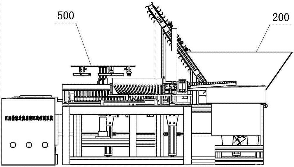 Automatic assembling device and method