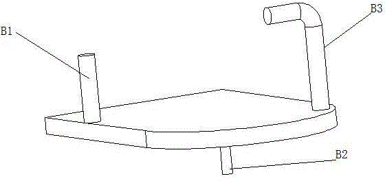 Isotropic ankle joint rehabilitation parallel connecting mechanism