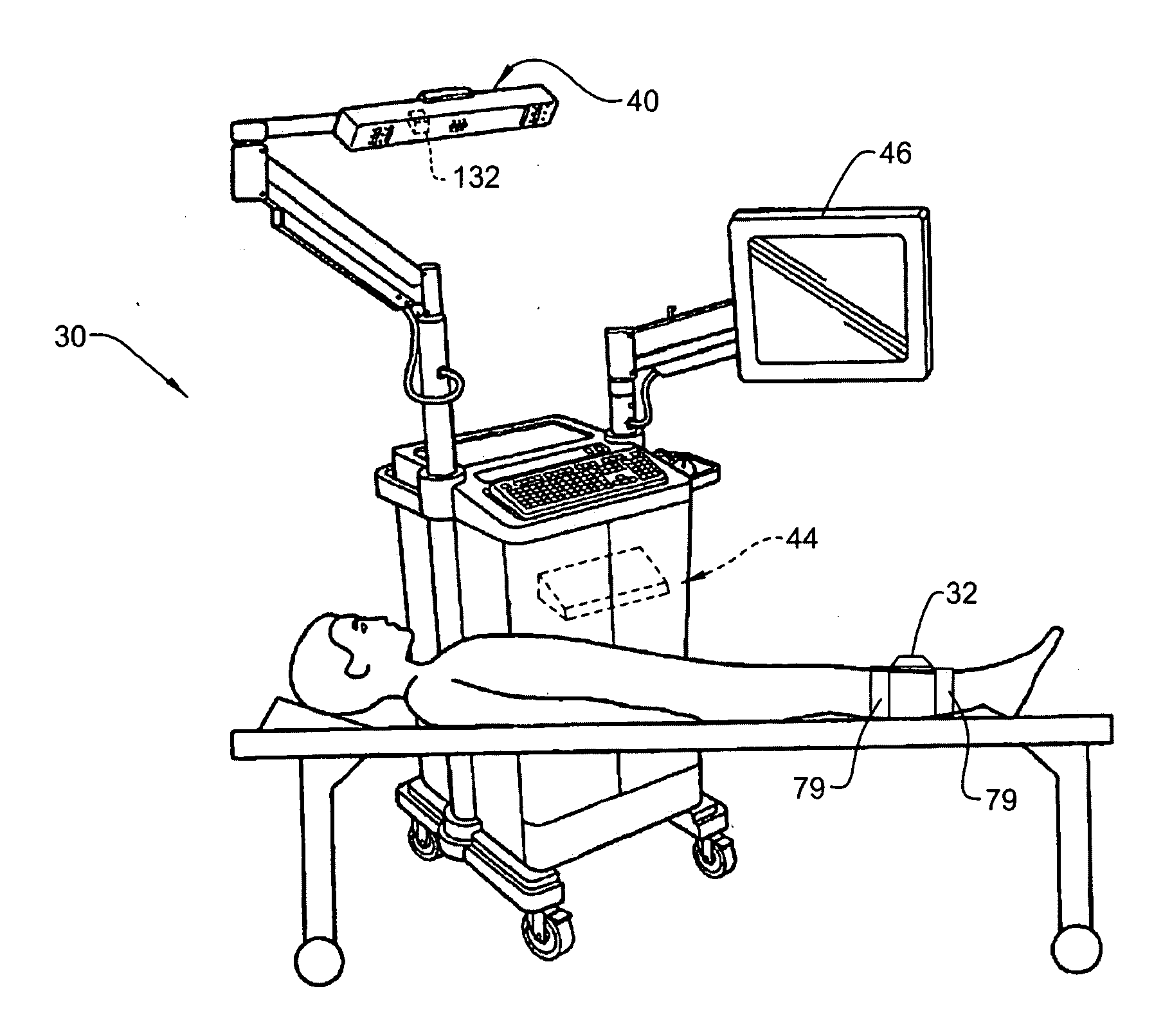 Hybrid navigation system for tracking the position of body tissue