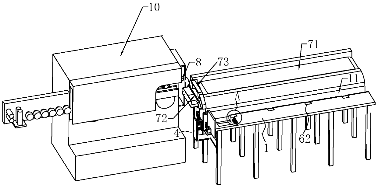 Full-automatic wire cutting machine and process for automobile wire harness