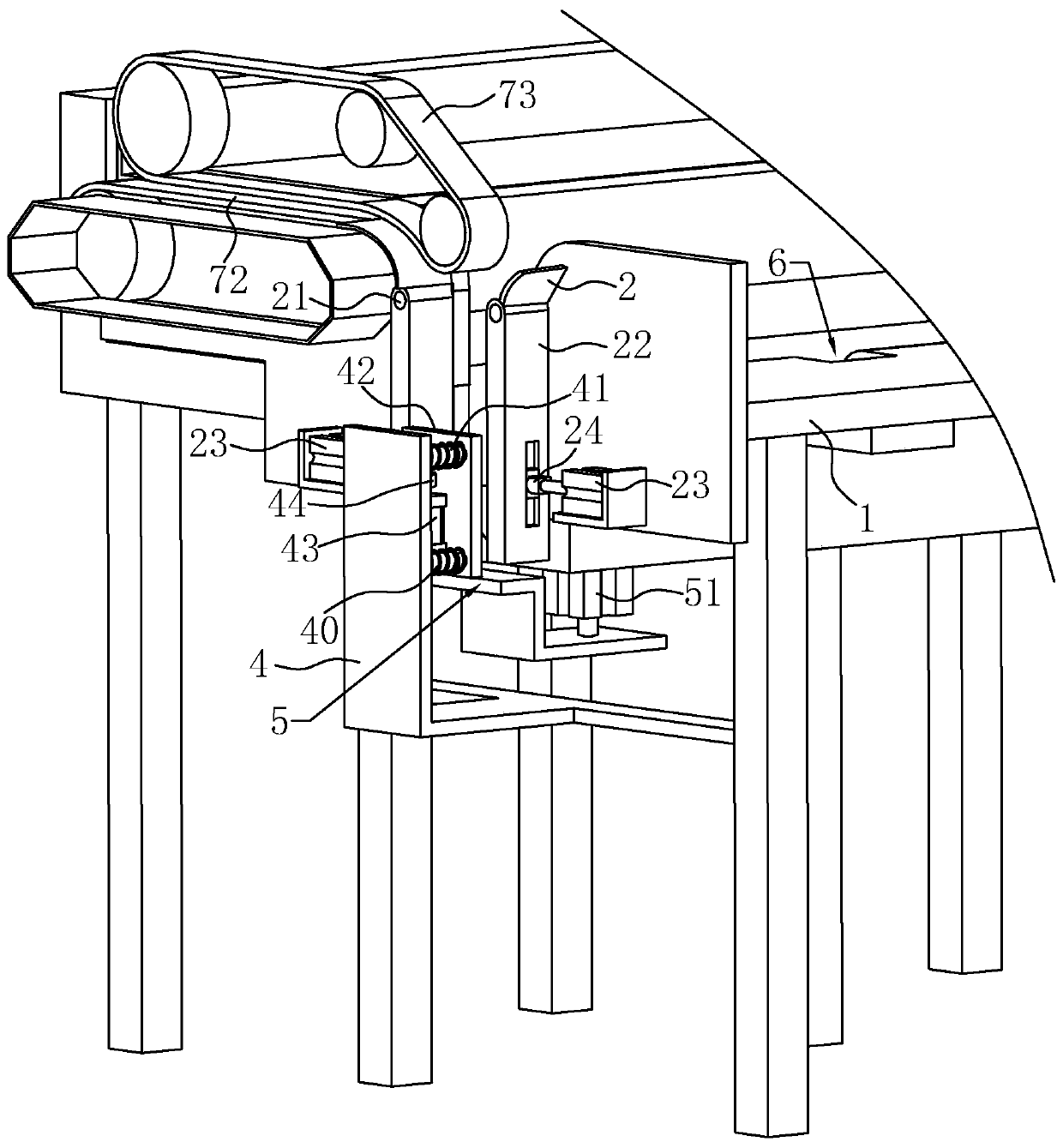 Full-automatic wire cutting machine and process for automobile wire harness