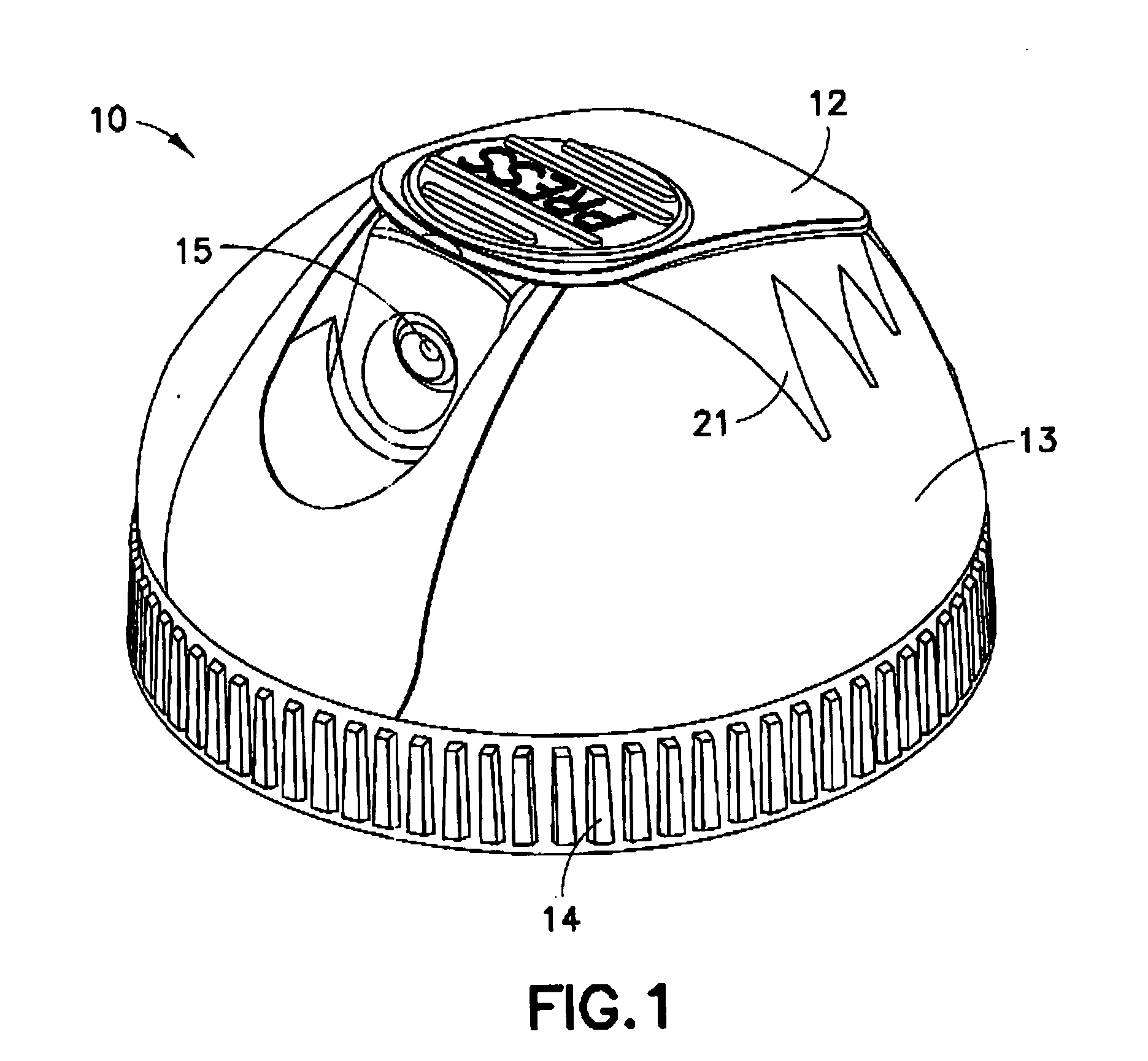 Locking aerosol dispenser