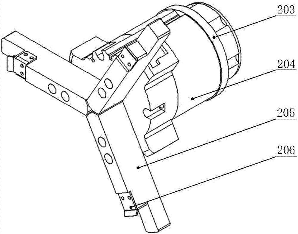 Robot automatic surfacing and visual inspection system of track gear discs