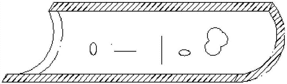 Method for detecting defect of inner wall of steel pipe for boiler based on phased array technology