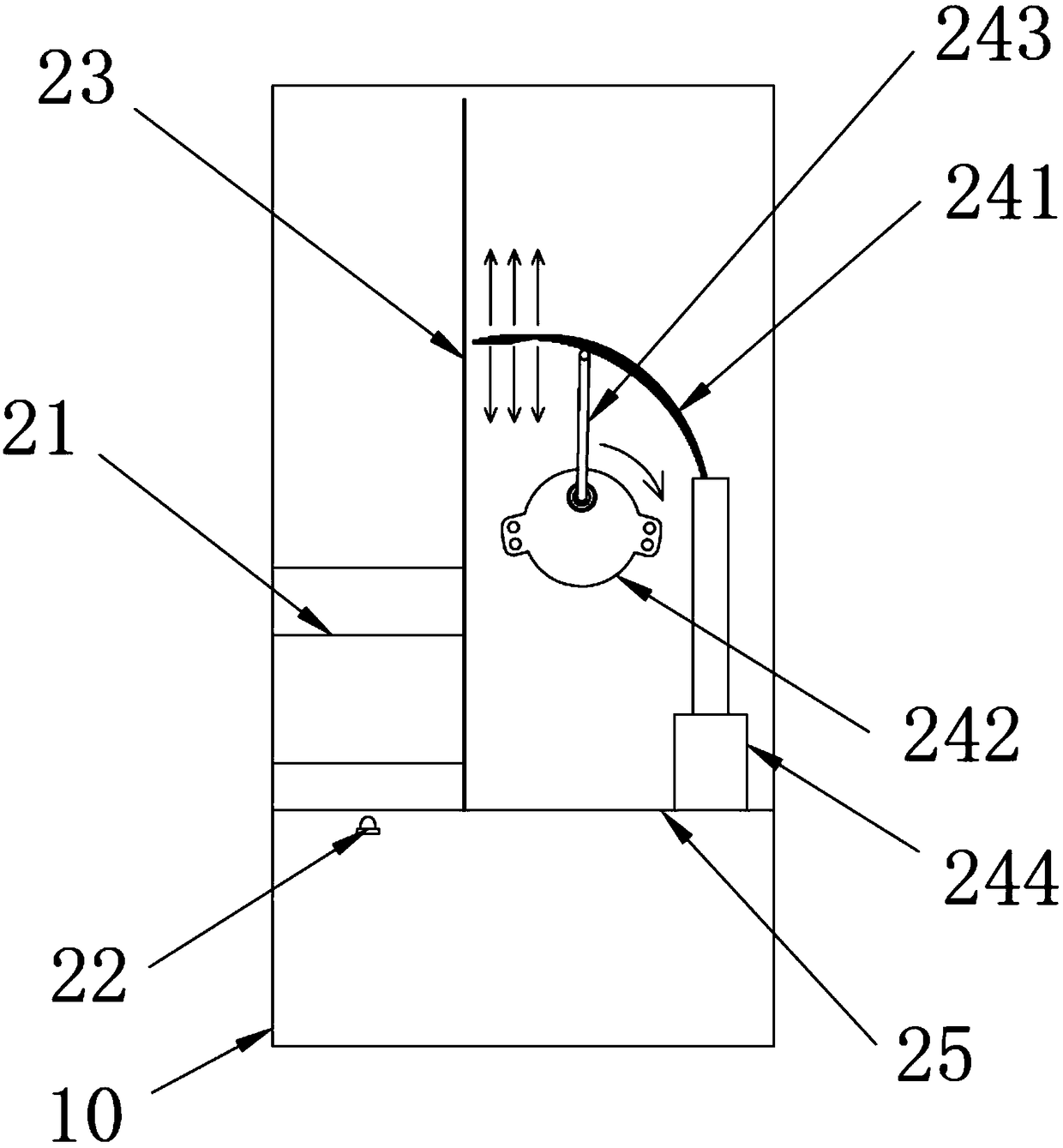 Simulated electric fireplace