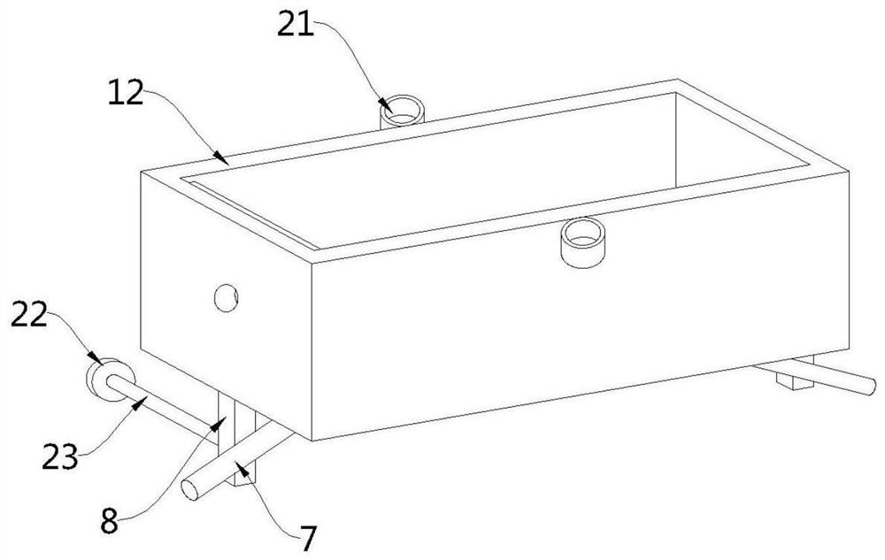 Automatic oil immersion device for fittings for machining