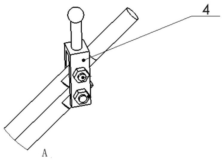 A new type of hand-held ring-shaped tree trunk whitening mechanism