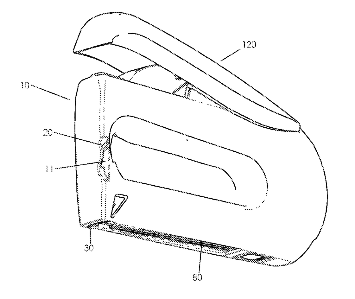 Fastening tool wire guide