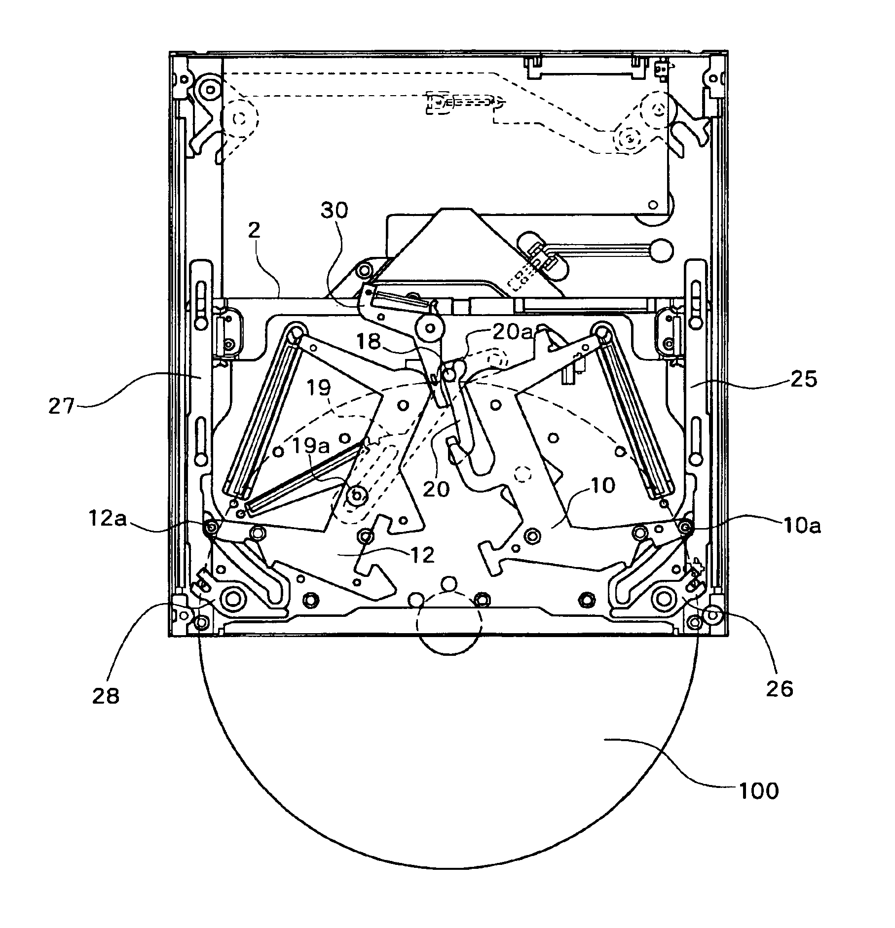 Optical disk device