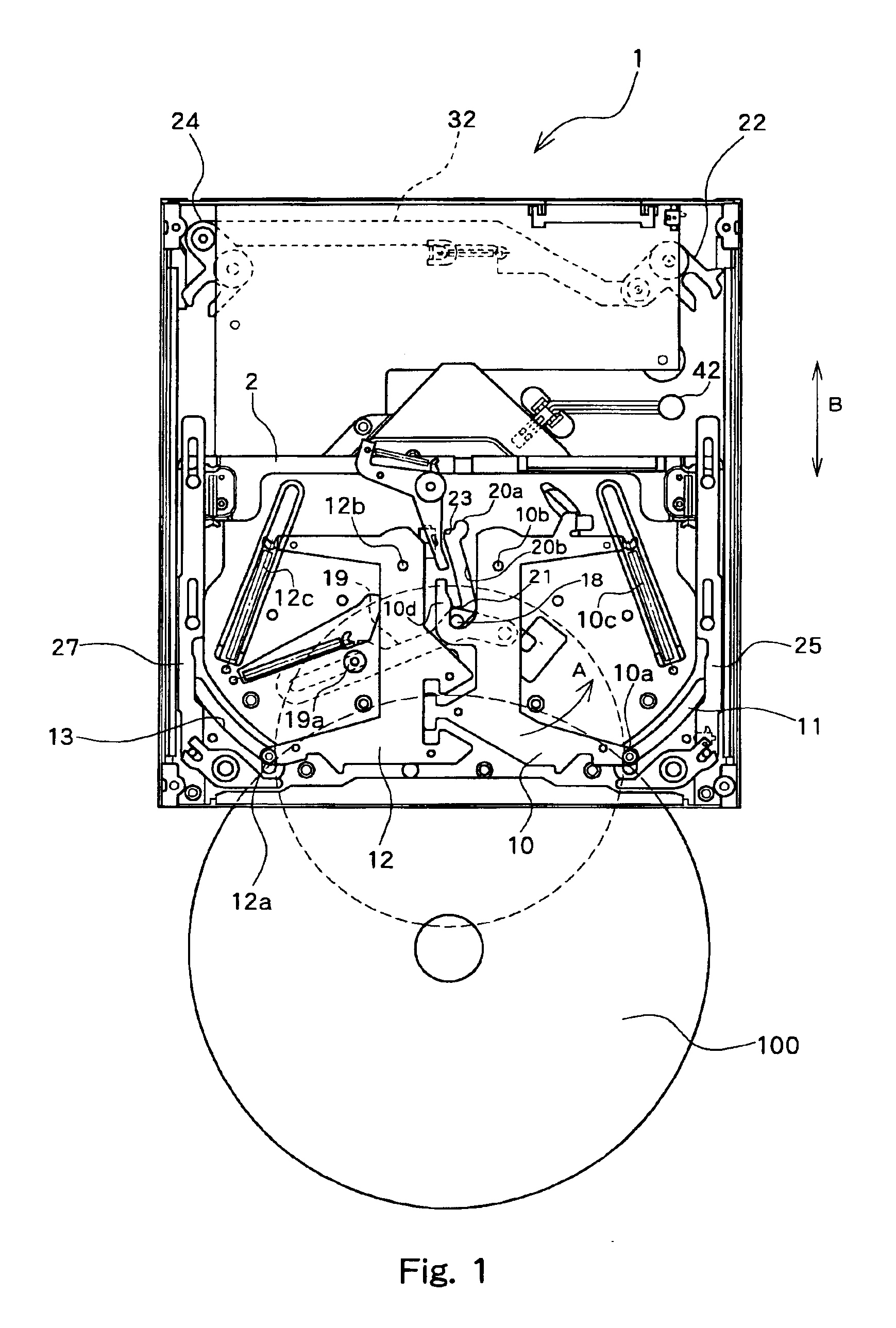 Optical disk device