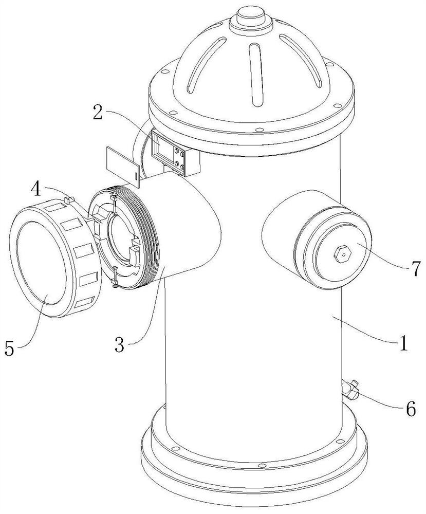 Intelligent fire hydrant with self-adaptive connector installation and using method