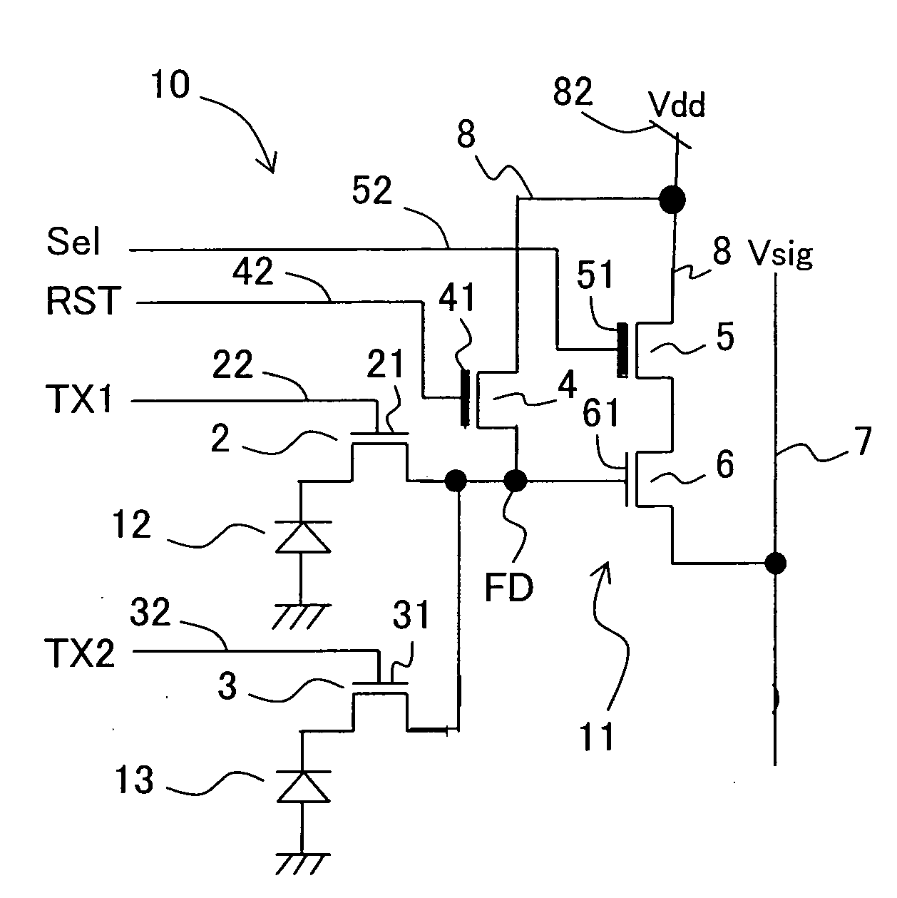 Solid state image capturing device and electronic information device