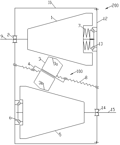 Long cone and rolling cone type CVT (continuously variable transmission)