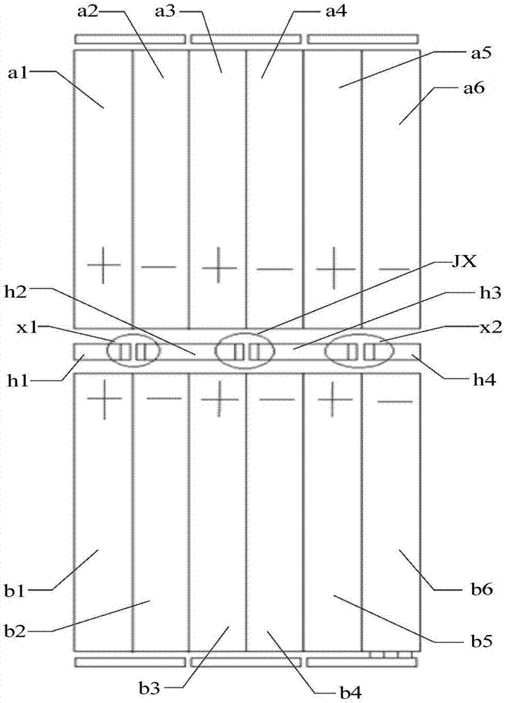 Shaping device for bus bars