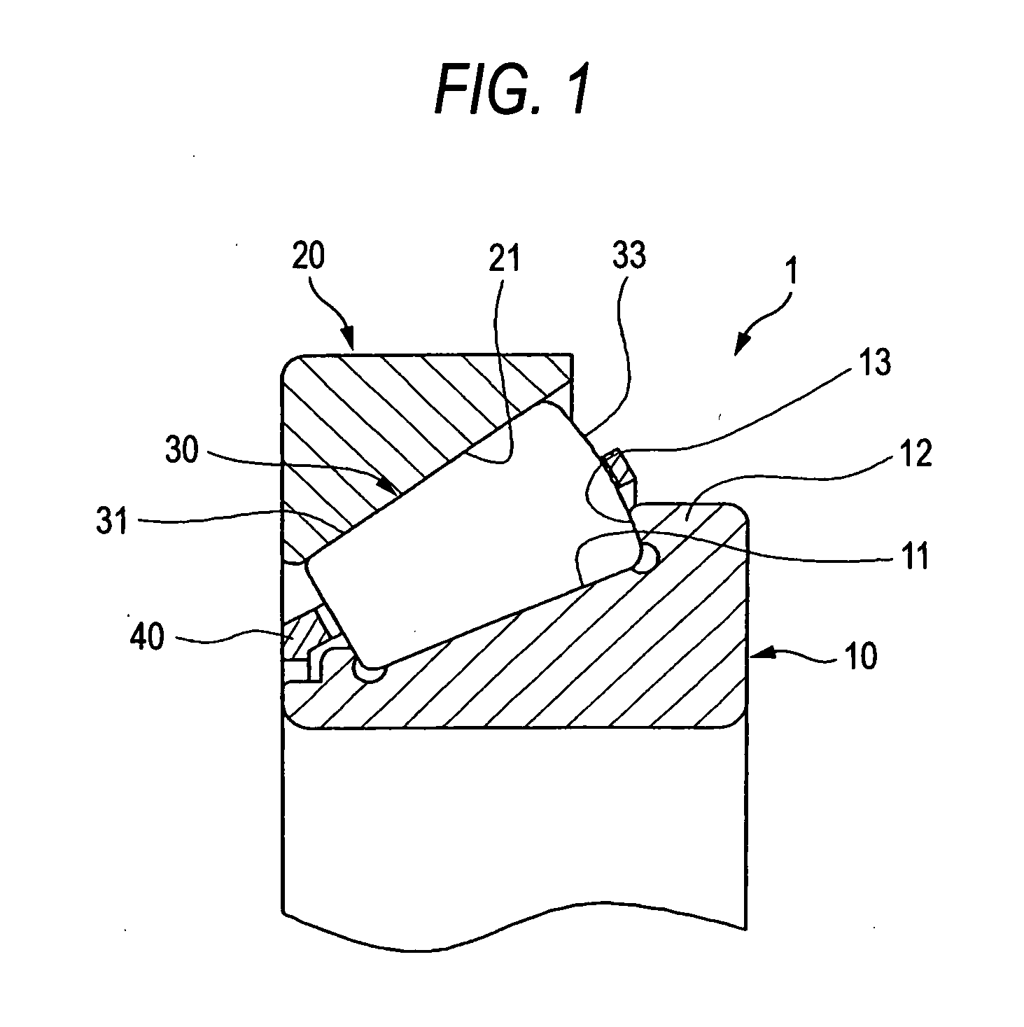 Tapered roller bearing and transmission bearing apparatus