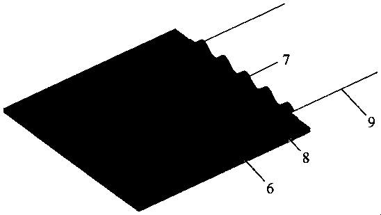 Prestretching-based graphene flexible strain sensor and preparation method thereof