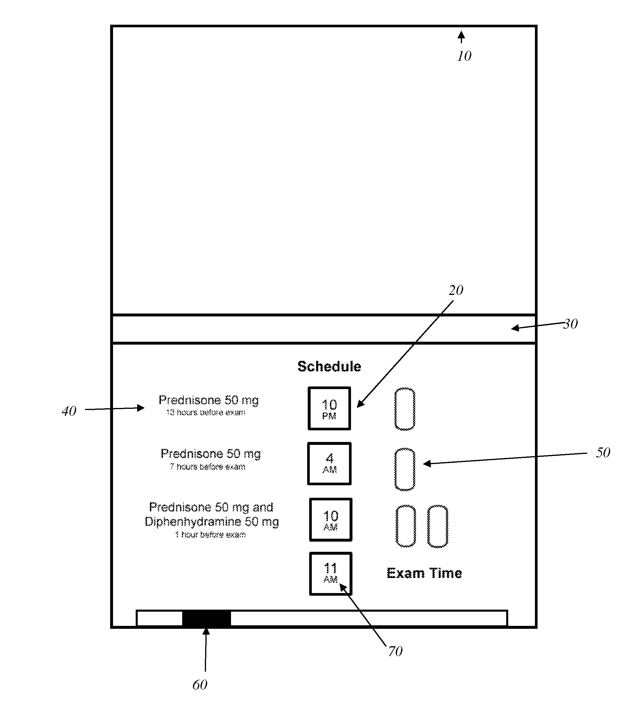 Medication dispensing blister card package with adjustable mechanism that provides a custom patient schedule for complex medication regimens