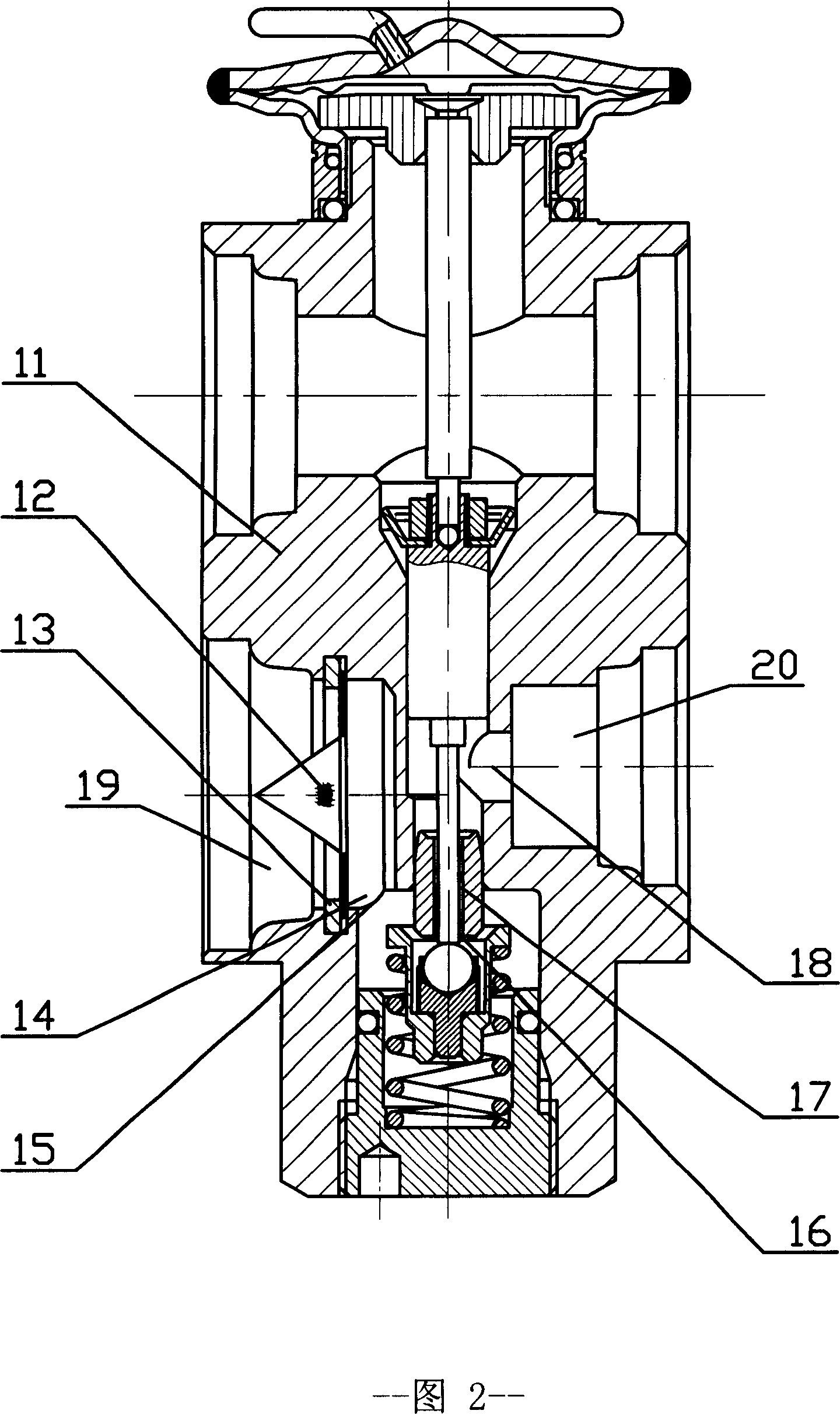 Second H type automobile air conditioner heat expansion valve with filter structure