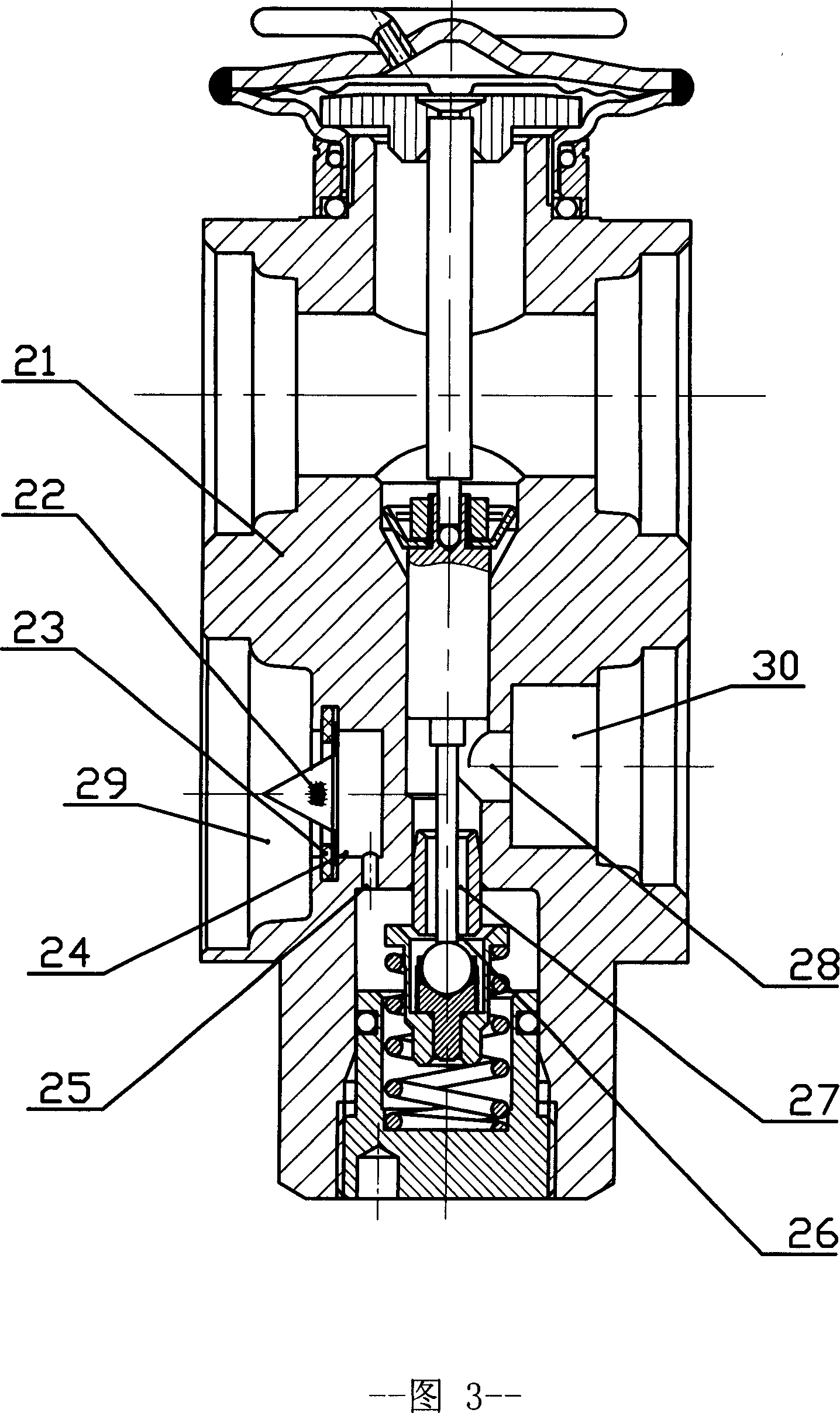 Second H type automobile air conditioner heat expansion valve with filter structure