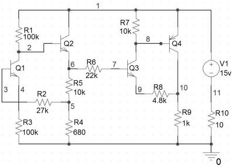 Improved particle swarm optimization diagnosis method and system of analog non-linear direct current circuit