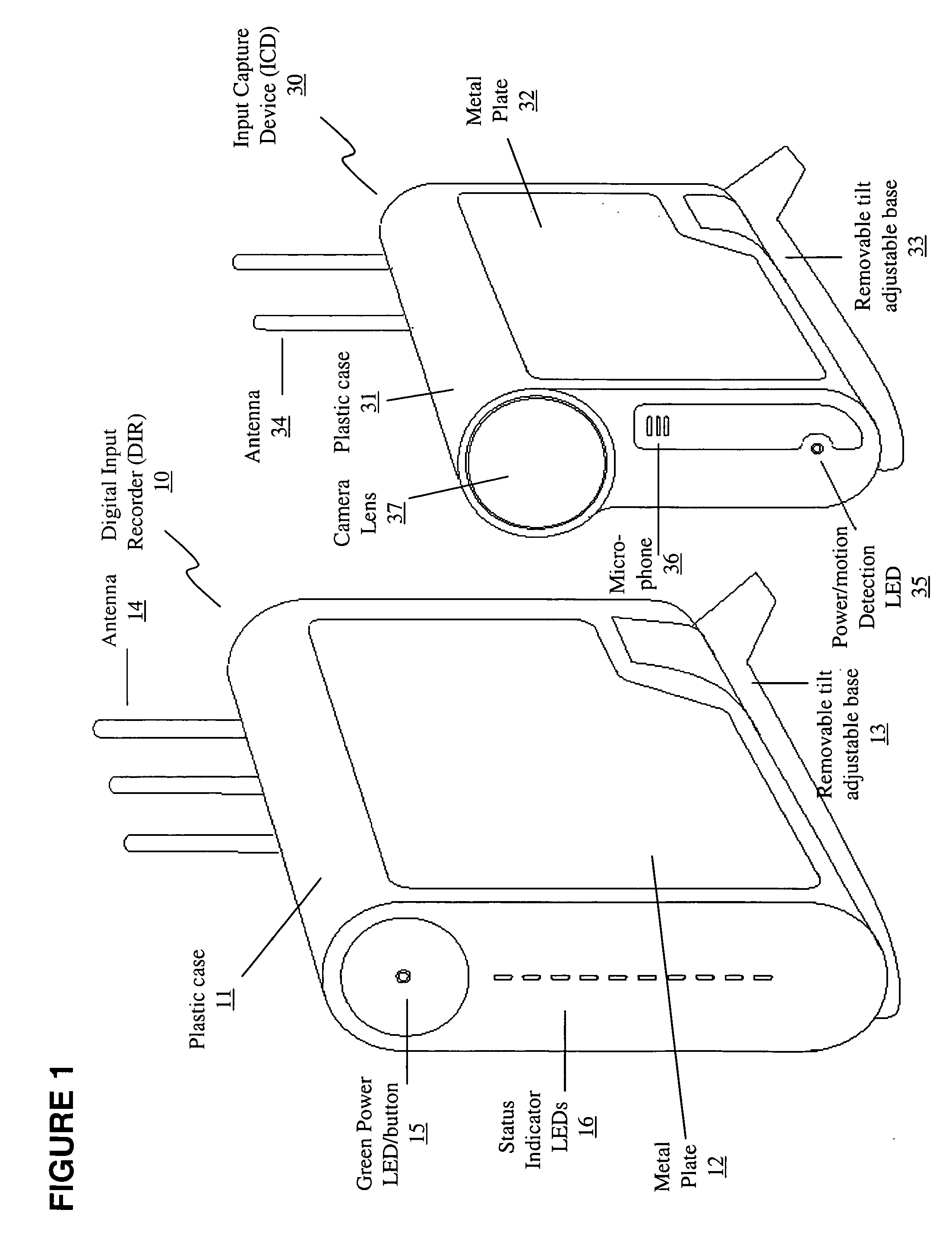 Wireless surveillance system and method for 3-D visualization and user-controlled analytics of captured data