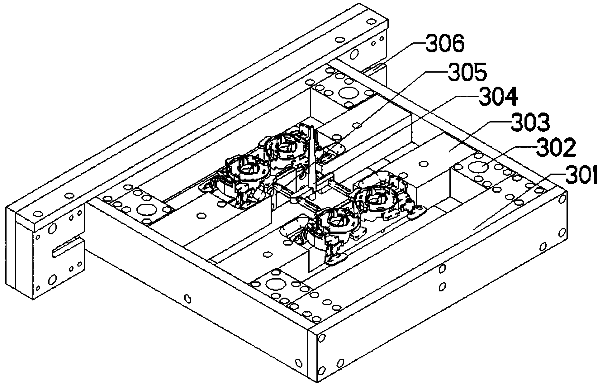 Water gap shearing equipment