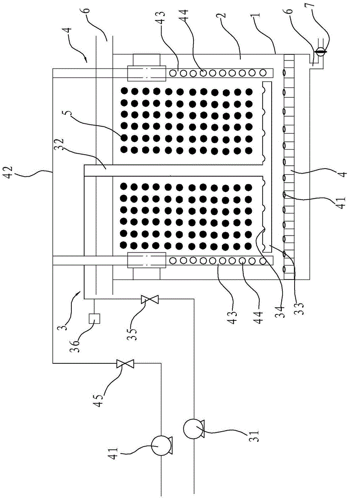 Thawing unit used for frozen squid tentacles and thawing method applying thawing unit