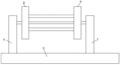 Advertising board device